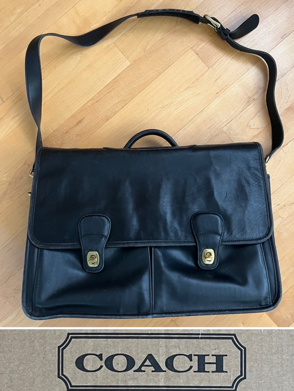 💼0532 Prescott Diplomat Laptop Organizer Briefcase Messenger Computer Lawyer Bag - Picture 17 of 17
